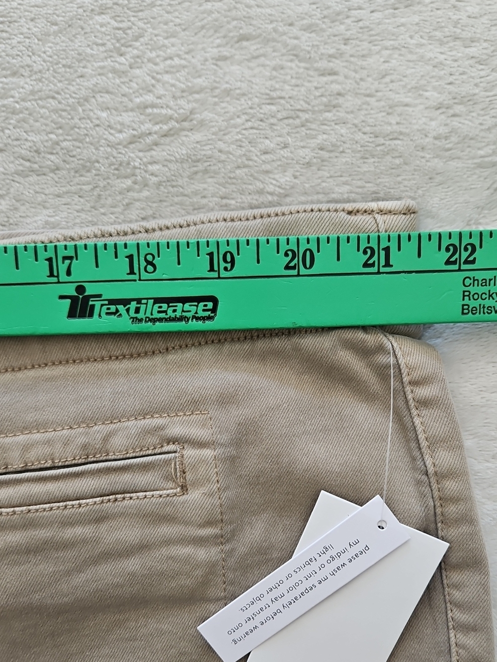 Westbound High Rise Slim Leg Cropped Pant W/ Lots Of Stretch: Portabella: 20W - Picture 11 of 15